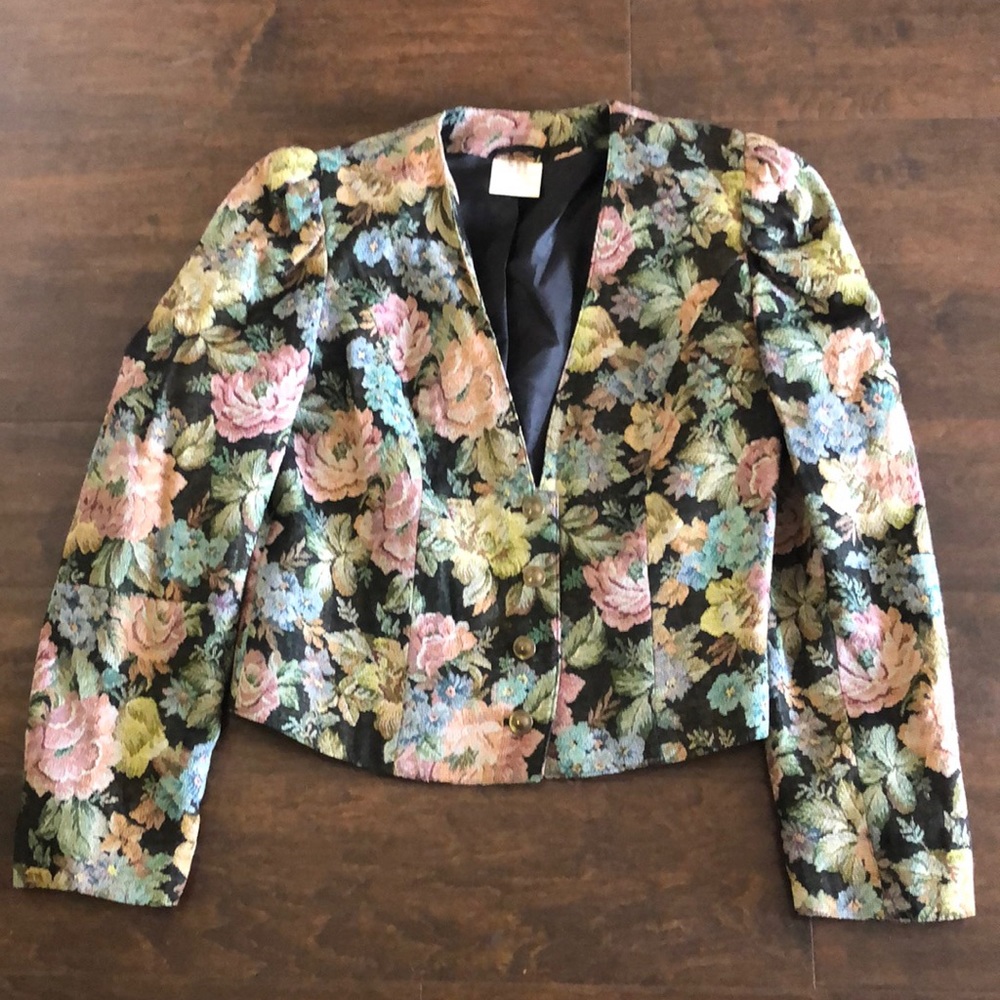 Vintage tapestry jacket